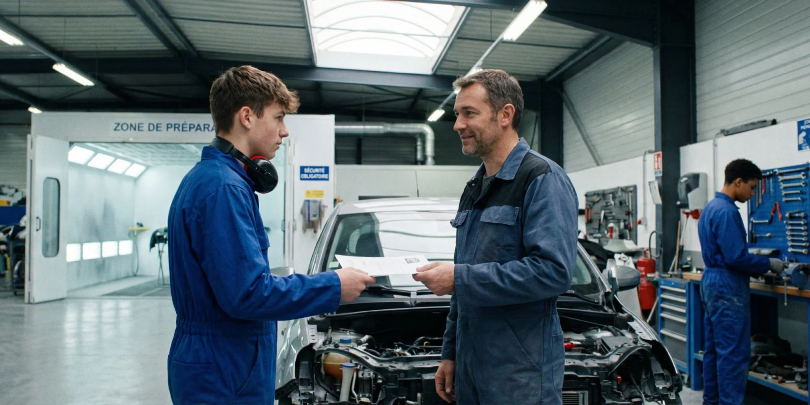 Comment Trouver ton Stage en Bac Pro Carrossier Peintre Automobile ?